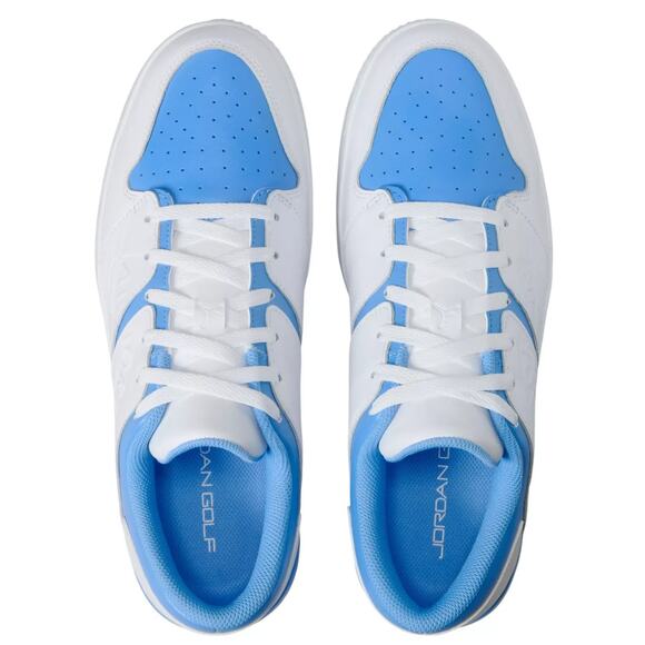 Nike Air Jordan NU Retro 1 Low G Golf UNC Mens Size 11.5 White University Blue - Picture 9 of 10